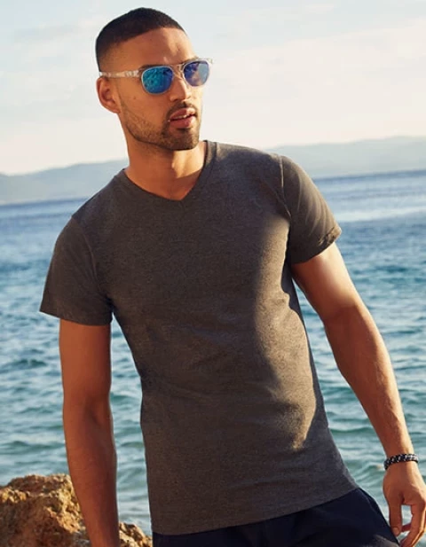 Koszulka męska Valueweight V-Neck Fruit of the Loom