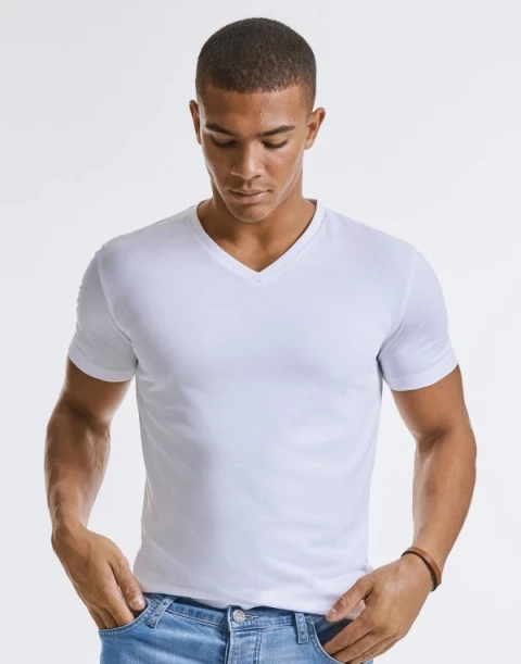 Koszulka męska V-neck Pure Organic Russell