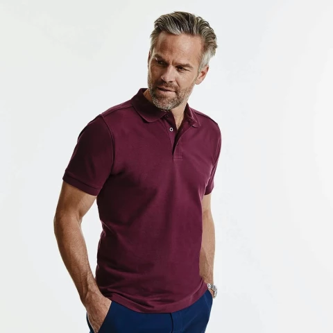 Koszulka męska Polo Tailored Stretch Russell
