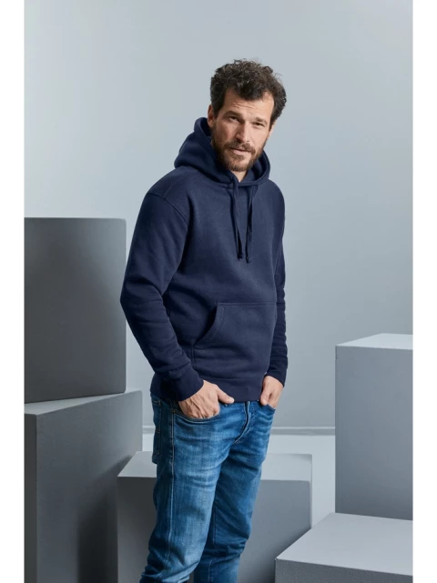 Męska bluza z kapturem Authentic Melange Russell