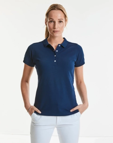 Koszulka damska Polo Stretch Russell