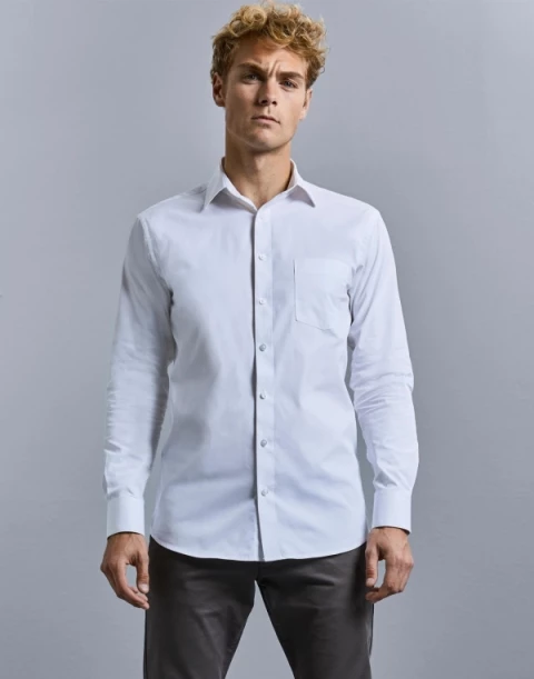 Koszula męska z długim rękawem Tailored Russell