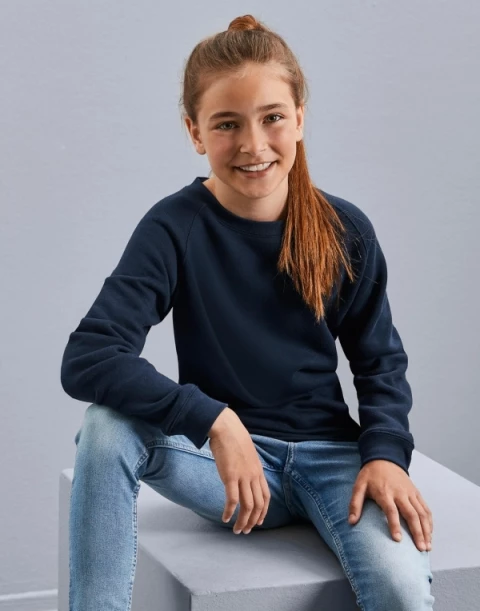 Dziecięca bluza Raglan Authentic Russell