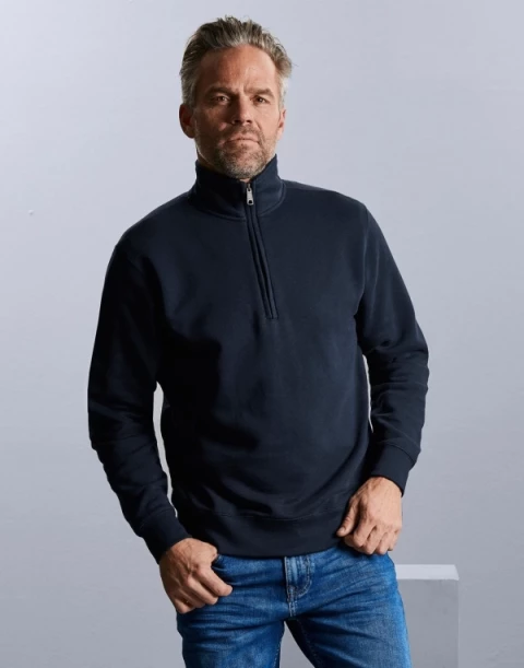Męska bluza z krótkim zamkiem Authentic Russell