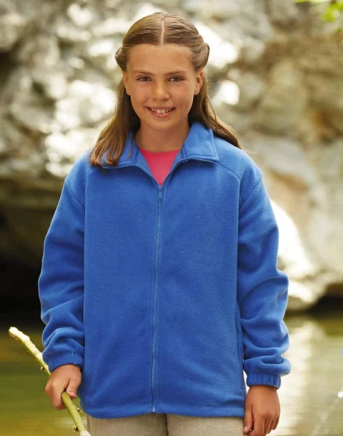 Polar Dziecięcy Full Zip Fleece Kids Fruit of the Loom