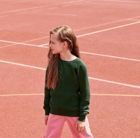 Dziecięca bluza Raglan Sweat Fruit of the Loom