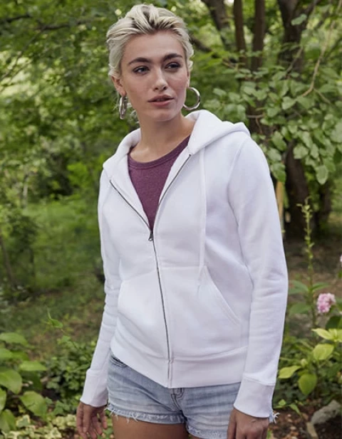 Bluza damska z kapturem Premium Thru Hood Sweat Jacket Fruit Of The loom