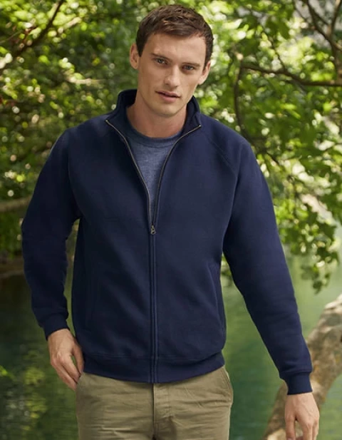 Bluza męska Sweat Jacket Premium Fruit of the Loom